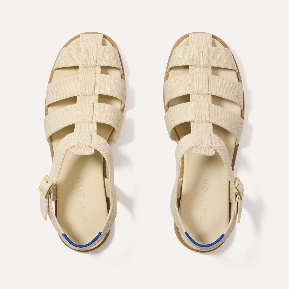 Rothy's The Fisherman Sandal - Coconut Size 10.5